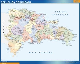 Mapa Republica Dominicana